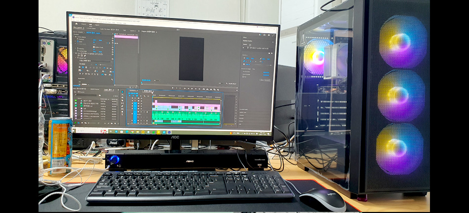 (혼합+멀티미디어) 디지털 영상편집(프리미어, 애프터이펙트,시네마4D) 양성 A